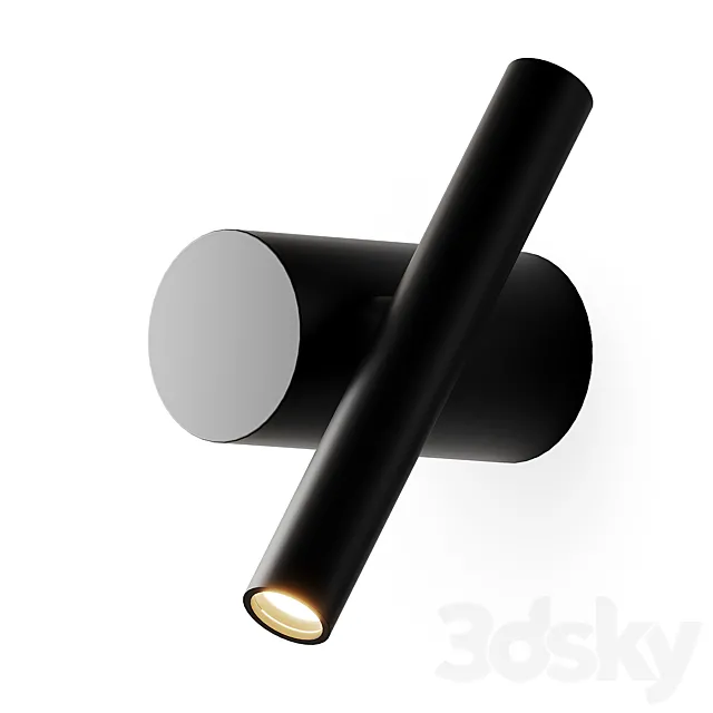DOI Wall Lamp from Luceplan 3D Model DOI Wall Lamp from Luceplan 3D Model