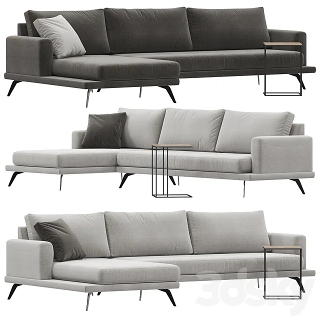 Doimo Salotti Philip sofa 3D Model Doimo Salotti Philip sofa 3D Model