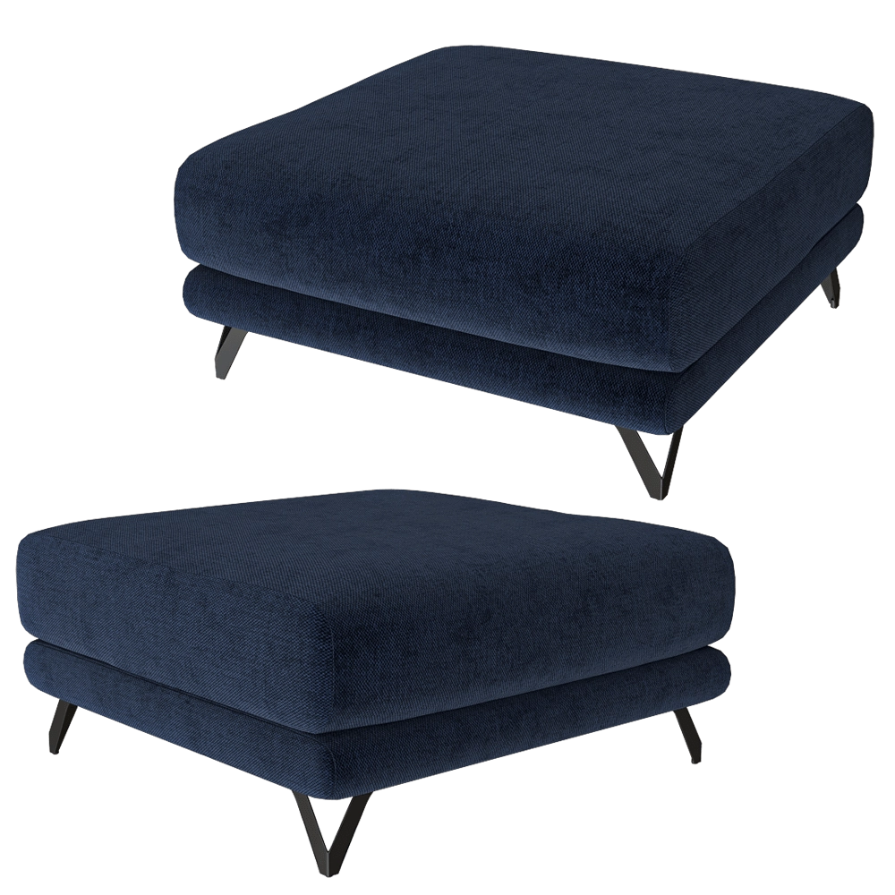 Doimo Salotti – Pouf Bristol 97 3D Model