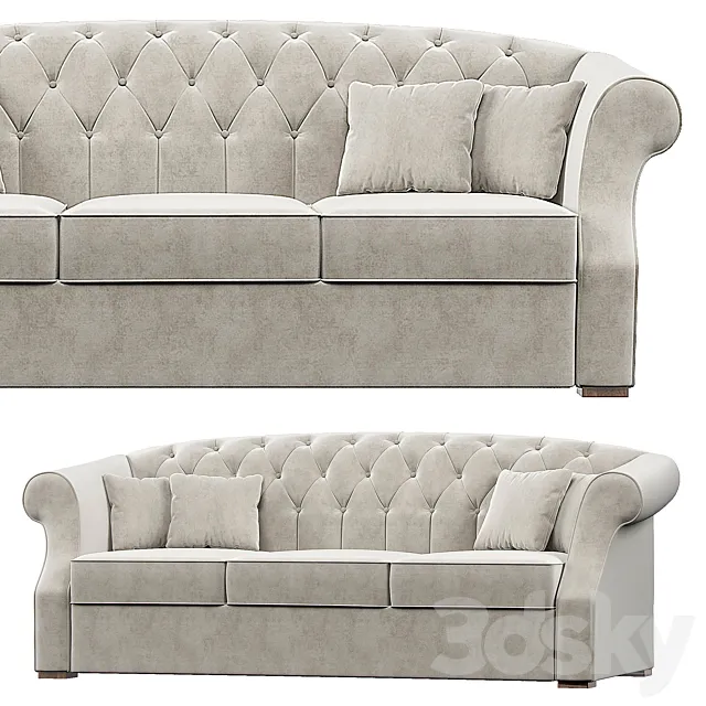 Dolce sofa 3D Model Dolce sofa 3D Model