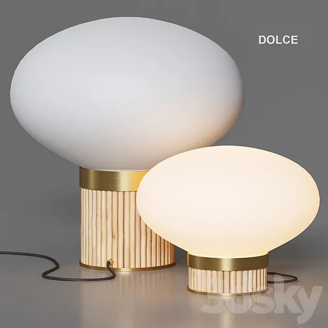 Dolce Table Lamp by La Redoute 3D Model Dolce Table Lamp by La Redoute 3D Model