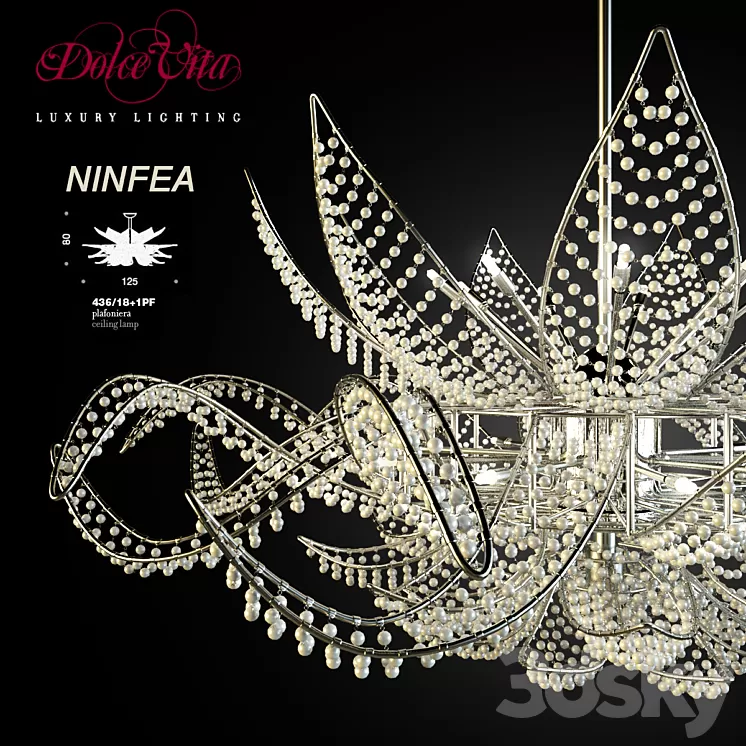DolceVita_Ninfea_436 \/ 18 + 1PF 3D Model DolceVita_Ninfea_436 \/ 18 + 1PF 3D Model