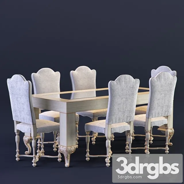 Dolfi Table Chairs 0359 3D Model Download Dolfi Table Chairs 0359 3D Model Download