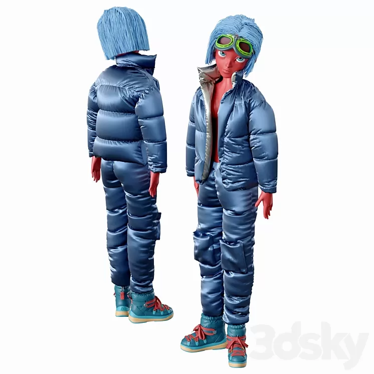 DOLL 2 3D Model DOLL 2 3D Model