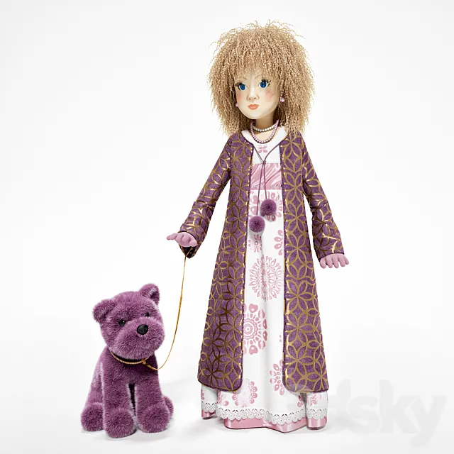 Doll 3D Model Doll 3D Model