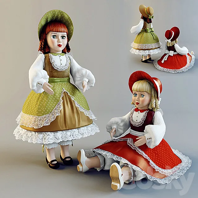 Doll 3DModel Doll 3DModel