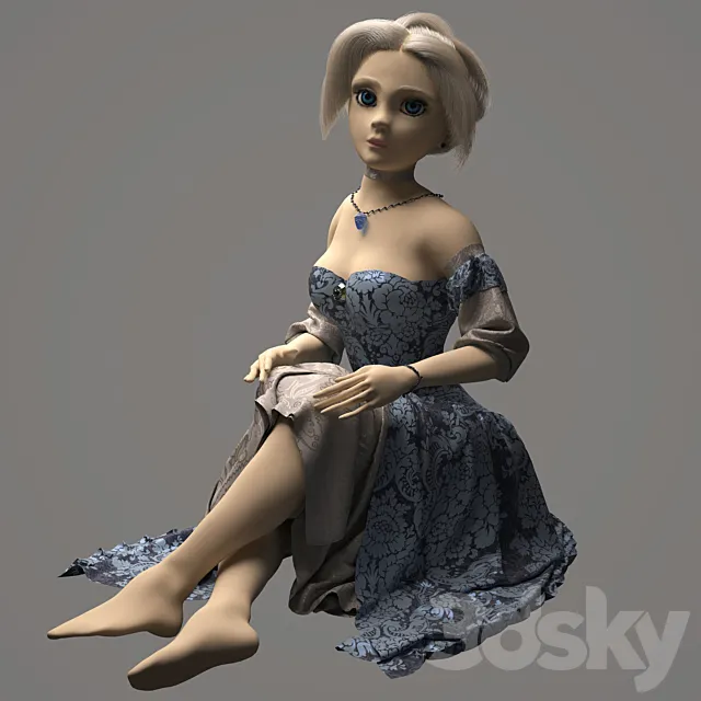 Doll “Anastasia” 3DModel Doll “Anastasia” 3DModel