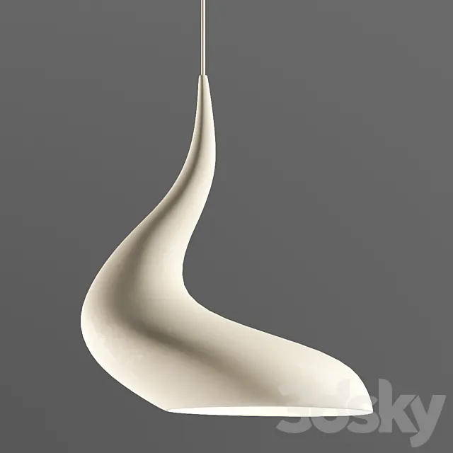 Dollop pendant by Ash Allen 3D Model Dollop pendant by Ash Allen 3D Model
