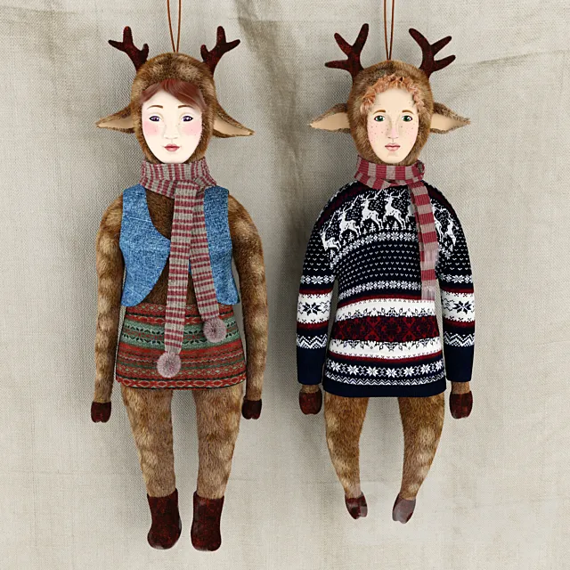 Dolls 3D Model Dolls 3D Model