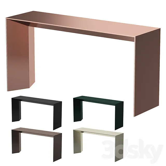 Dolm Gallotti Radice Console 3D Model Dolm Gallotti Radice Console 3D Model