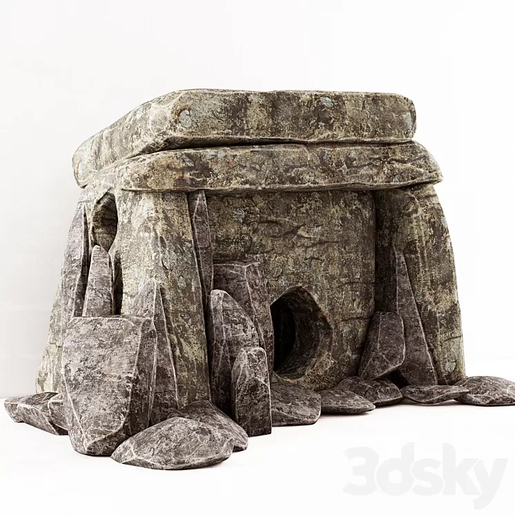 Dolmen megalite 3D Model