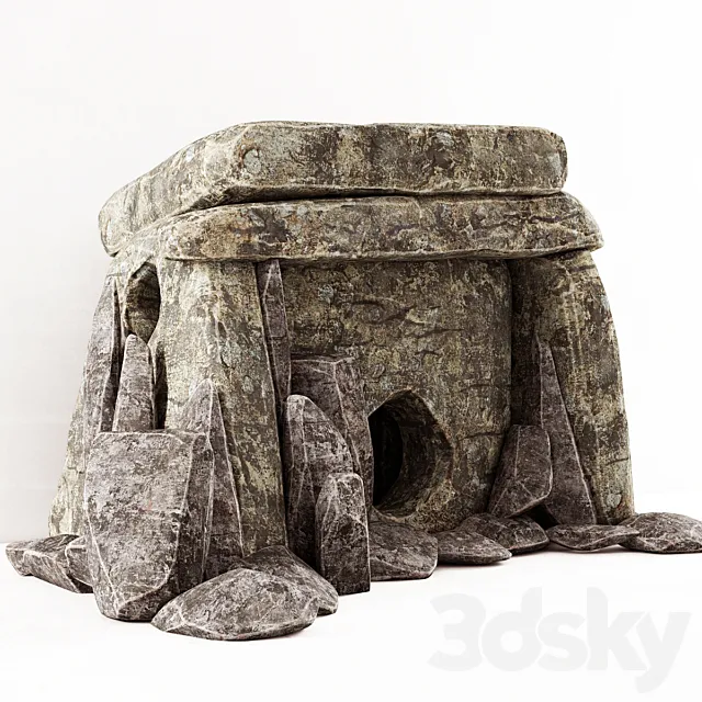 Dolmen megalite 3DModel Dolmen megalite 3DModel