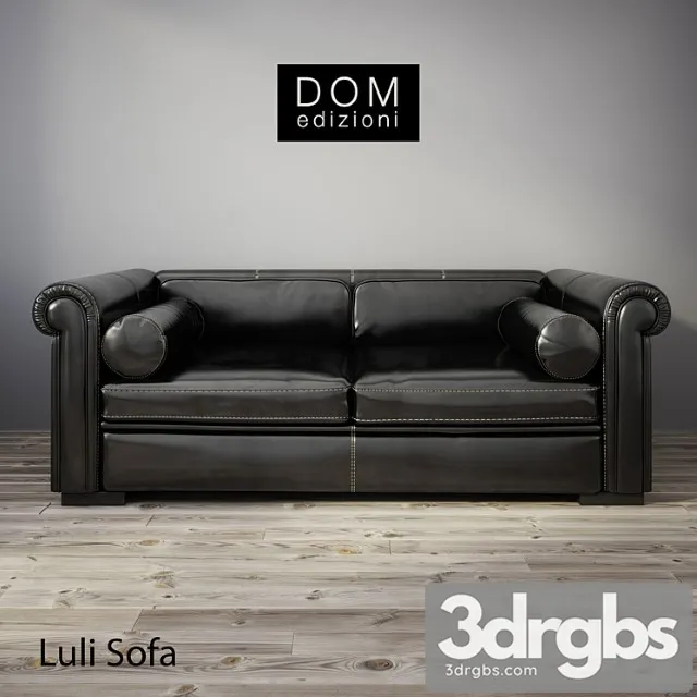 Dom Edizioni Luli Sofa 3D Model Download Dom Edizioni Luli Sofa 3D Model Download