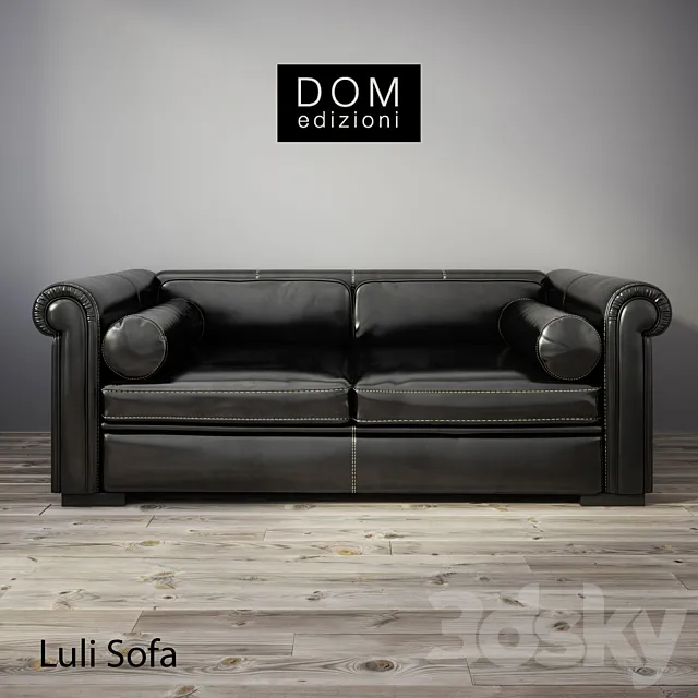 DOM edizioni. Luli Sofa 3D Model DOM edizioni. Luli Sofa 3D Model