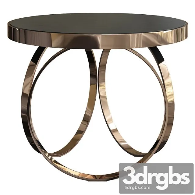 Dom Edizioni Ottoline Gueridon Chrome Side Table 3D Model Download