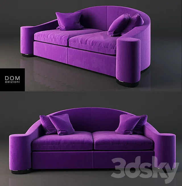 Dom Edizioni Sofa WINNIE 3D Model Dom Edizioni Sofa WINNIE 3D Model