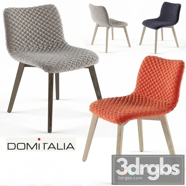 Dom Italy Chair 3D Model Download