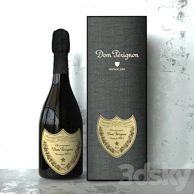 Dom Perignon Champagne 3DModel
