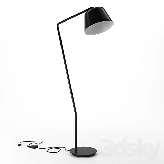 Domanda Floor Lamp By Oxen Lucce 3DModel Domanda Floor Lamp By Oxen Lucce 3DModel