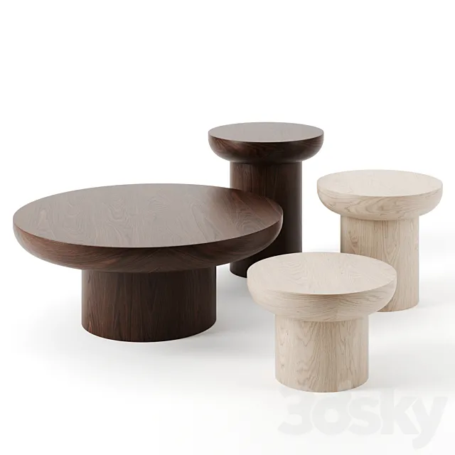 Dombak tables by Phase Design 3DModel