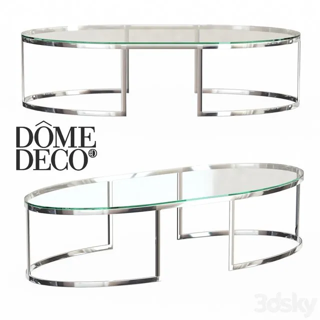Dome Deco coffee Stolk 3D Model