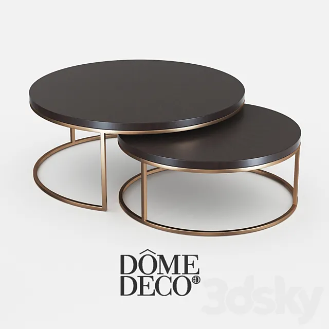 Dome deco coffee table 3DModel Dome deco coffee table 3DModel