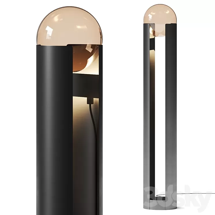 Dome Deco Heng Floor Lamp 3D Model