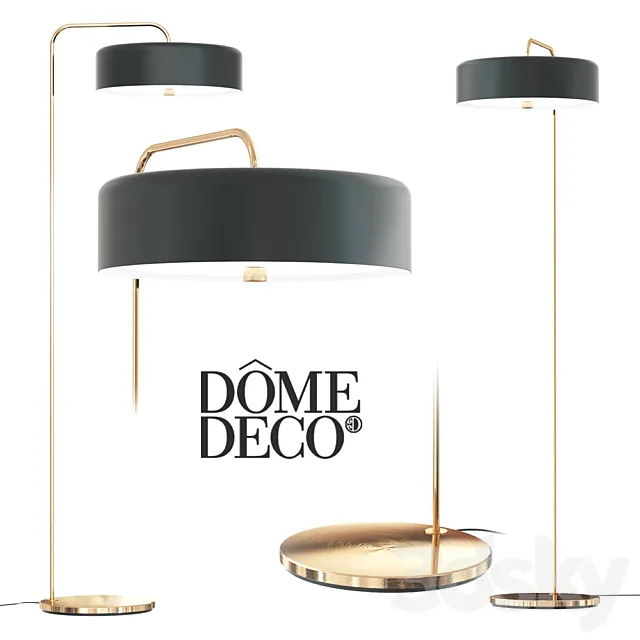 Dome deco lamp 3DModel Dome deco lamp 3DModel