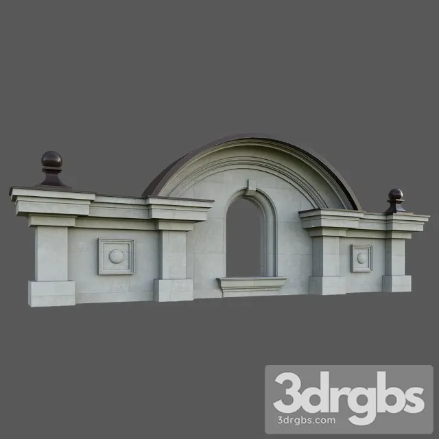 Dome Window 3D Model Download
