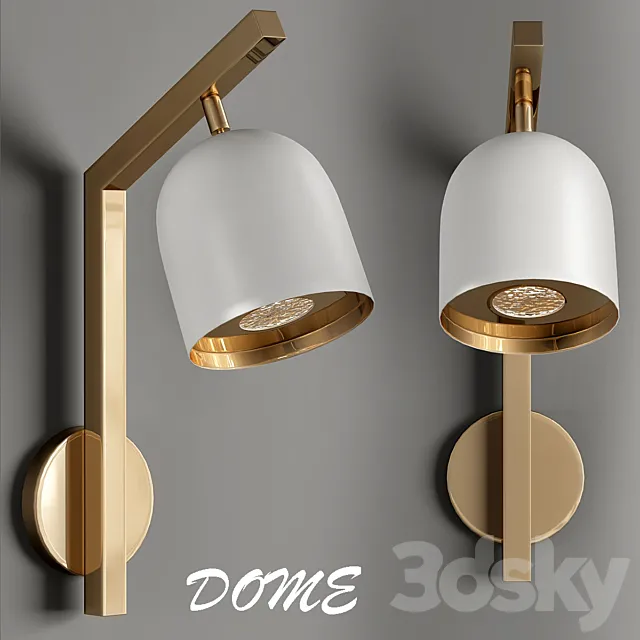 DOME_wall_lamp 3D Model