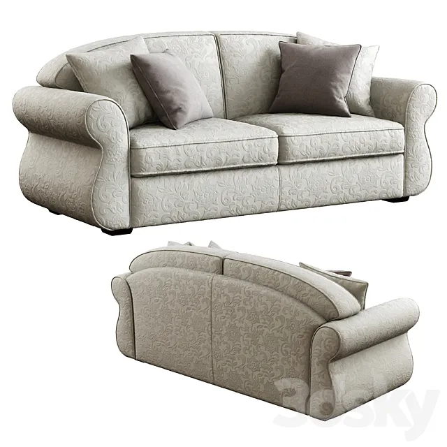 Domingo Salotti _ King Sofa 3DModel Domingo Salotti _ King Sofa 3DModel