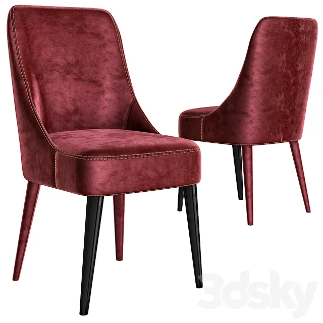 Domingo Salotti BLATH CHAIR 3D Model Domingo Salotti BLATH CHAIR 3D Model