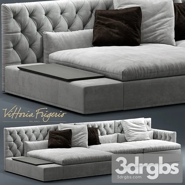 Dominio Capitonne Frigerio Sofa 01 3D Model Download Dominio Capitonne Frigerio Sofa 01 3D Model Download