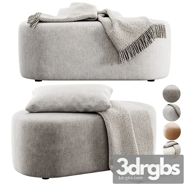 Domino Next Bench by Molteni C 3D Model Download