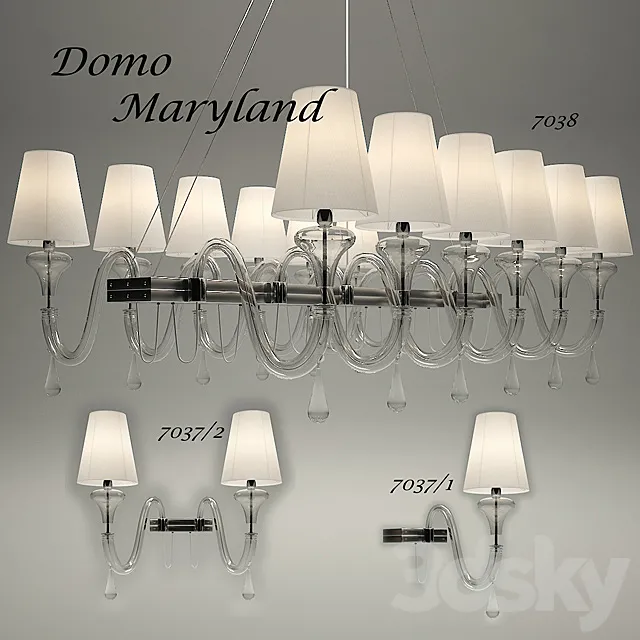 Domo Maryland 7038 3DModel Domo Maryland 7038 3DModel