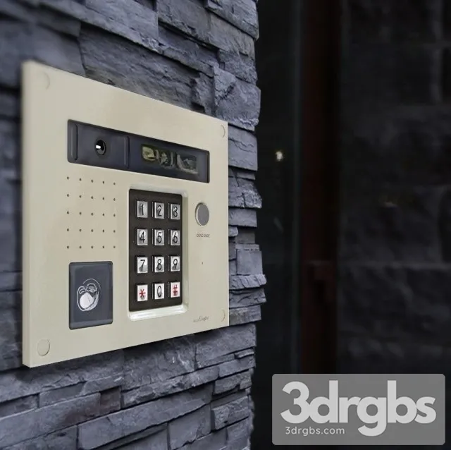 Domofon Vizit 3D Model Download