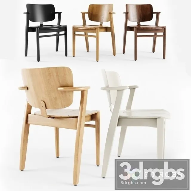 Domus Artek Chair 3D Model Download