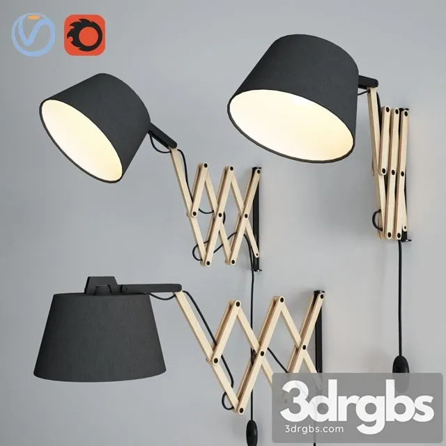 Domus Edward Wandleuchte 3D Model Download Domus Edward Wandleuchte 3D Model Download