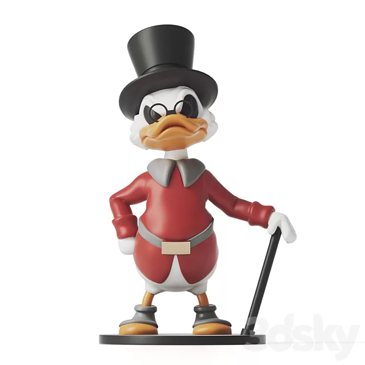 Donald Duck 3d Model - 3dsky Decor Helper