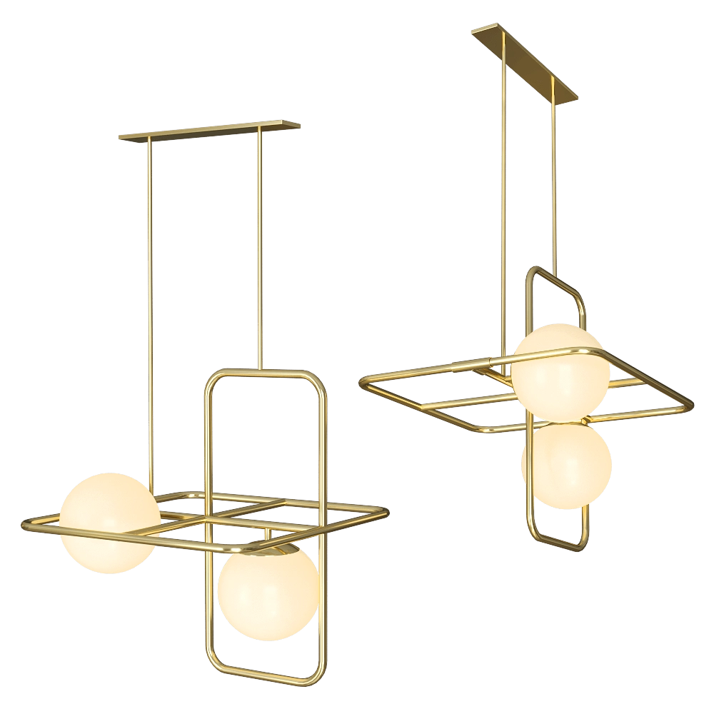 Donel – Ceiling lamp Link III 3D Model Donel – Ceiling lamp Link III 3D Model