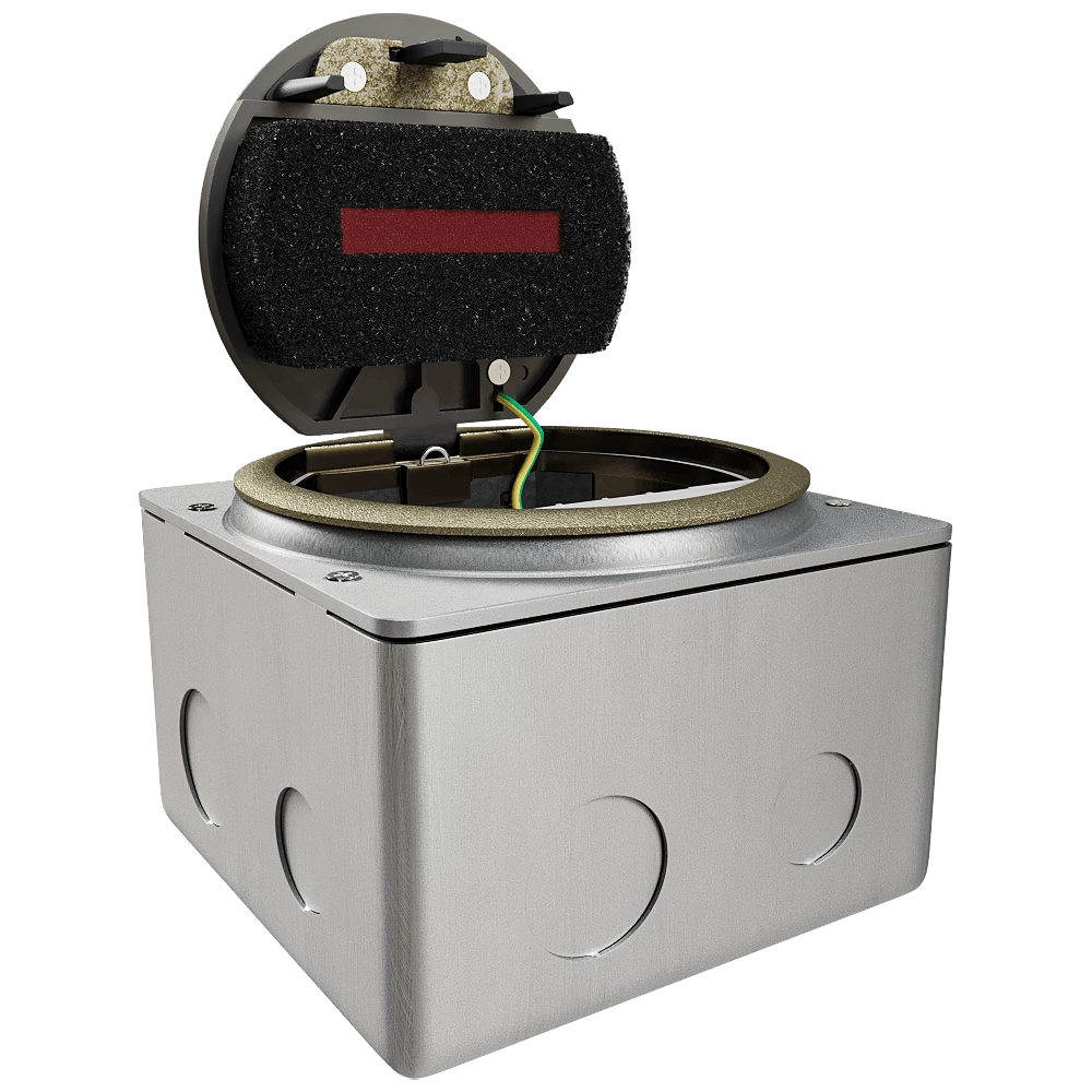 Donel  – Floor hatch 3 mod. (1 mod. 45×45 mm. + 1 mod. 22.5×45 mm.) DFB3MZBC 3D Model