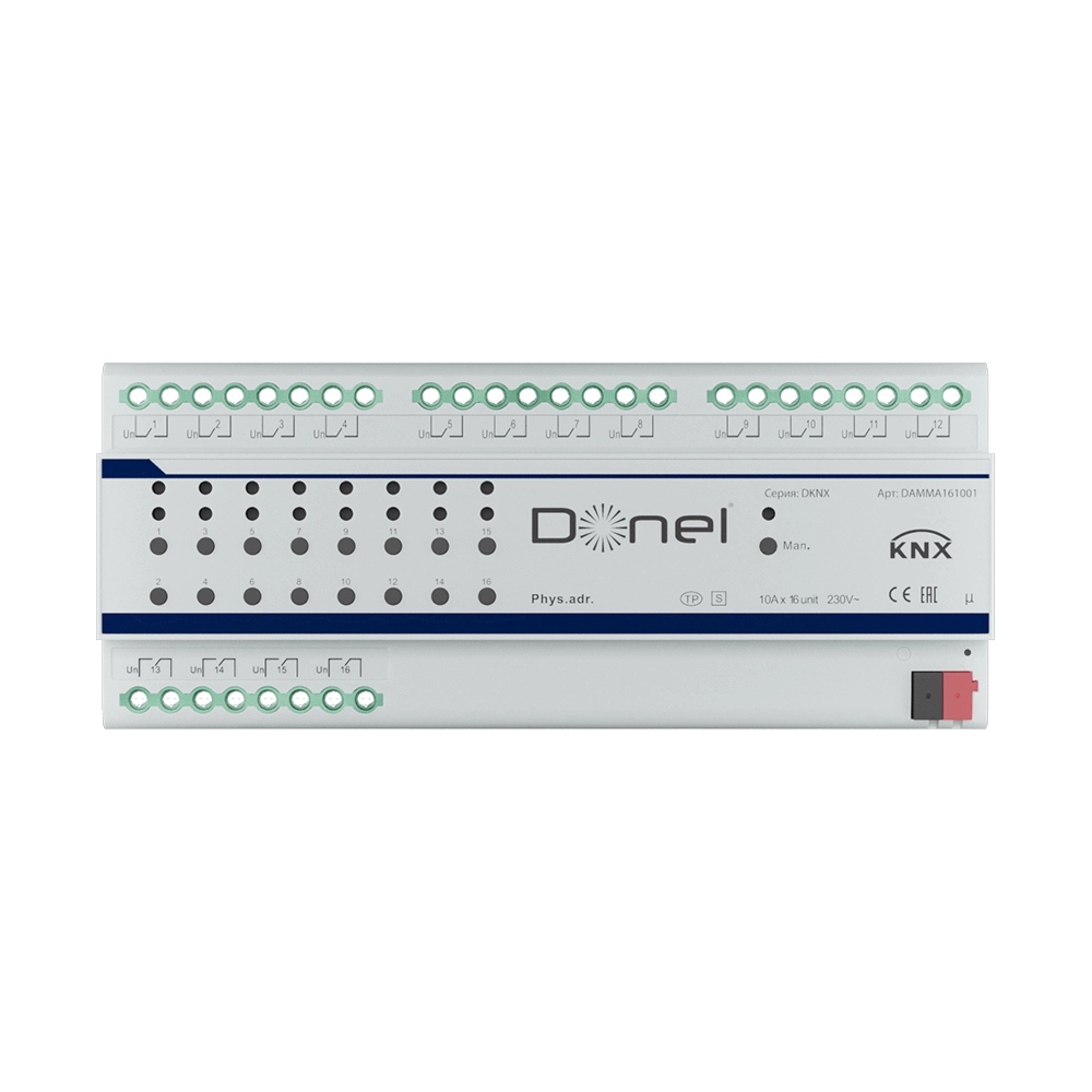 Donel  – KNX channel multifunction actuator DAMMA161001 3D Model