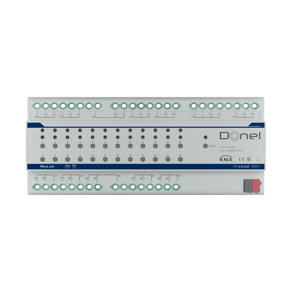 Donel  – KNX channel multifunction actuator DAMMA241001 3D Model