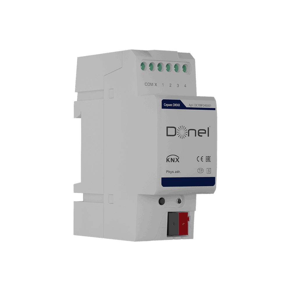 Donel  – KNX channel multifunction actuator DCTBIF040001 3D Model