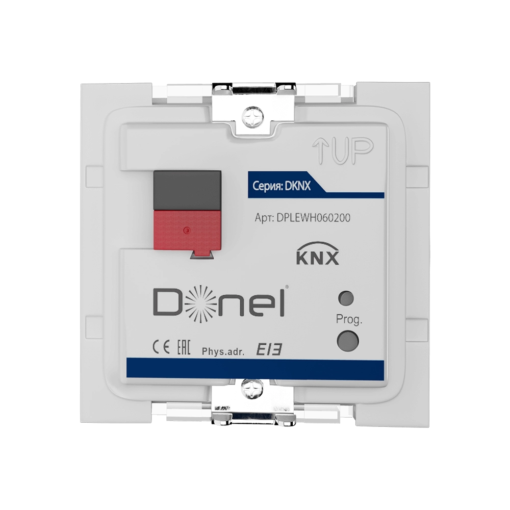 Donel  – KNX touch button module DPLEWH060200 3D Model