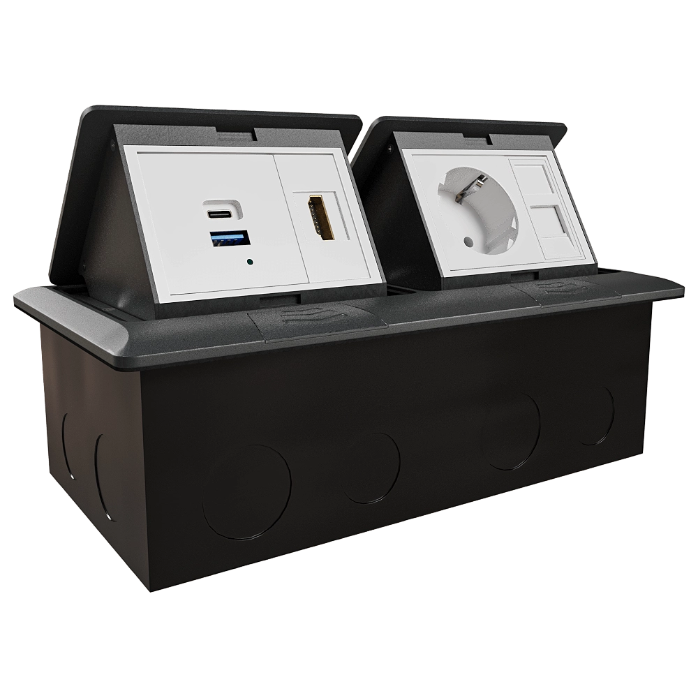 Donel  – Pull-out unit for 3+3 modules DPB6AN 3D Model