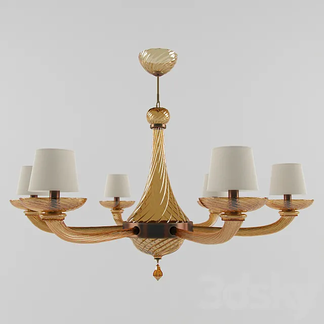 Donghia Giro Chandelier – 6 Arm 3DModel Donghia Giro Chandelier – 6 Arm 3DModel