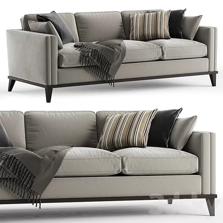 Donghia hudson sofa 3D Model Donghia hudson sofa 3D Model