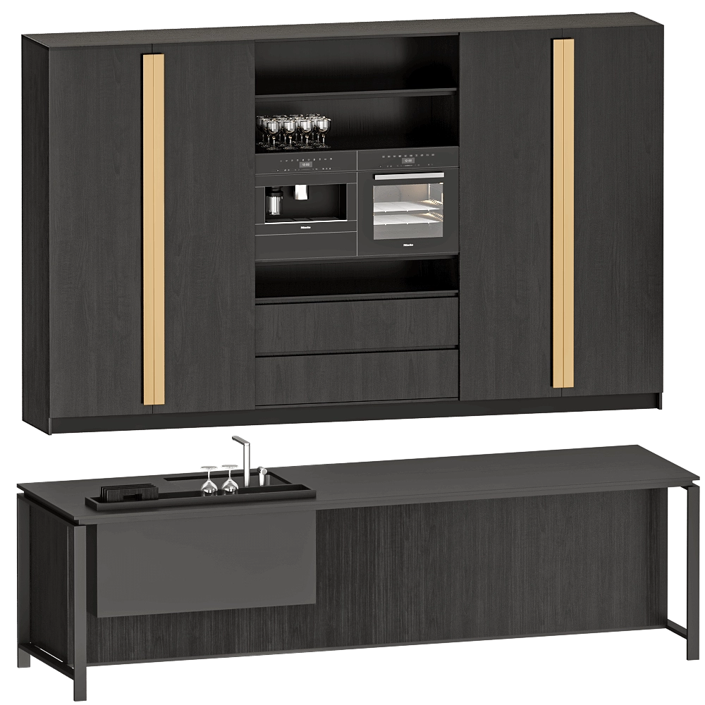 DONNA  – Kitchen MIA 3D Model