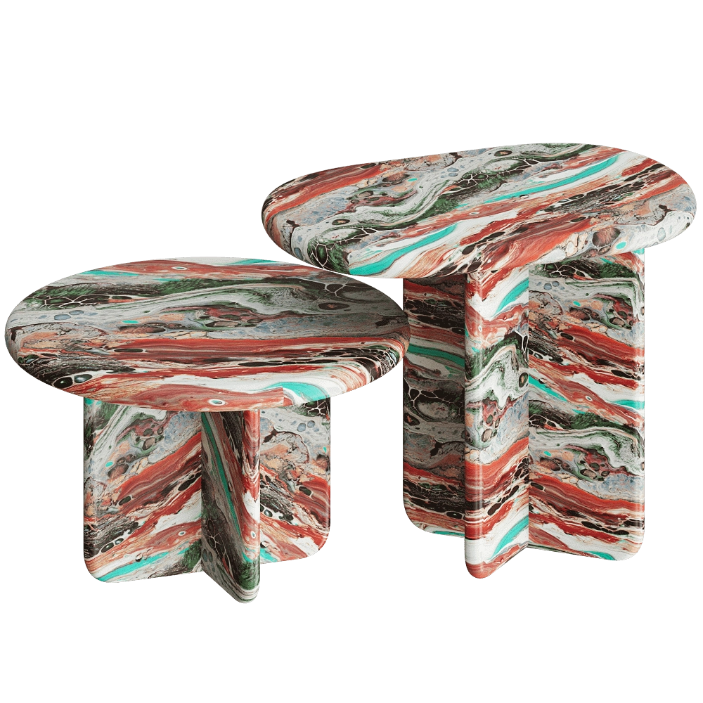 DONNA – Low tables SUMINAGASHI 5 3D Model DONNA – Low tables SUMINAGASHI 5 3D Model